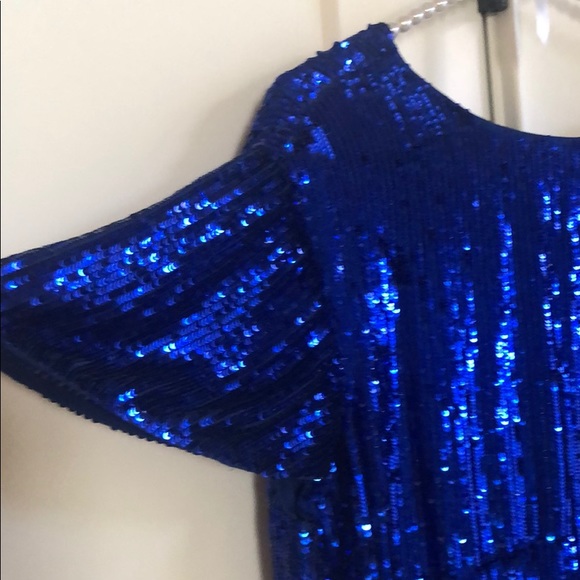 Rachel Gilbert  sequin midi dress 1,799$ - Picture 5 of 15